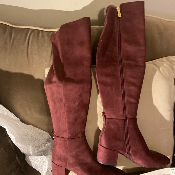 NWT Michael Kors Merlot Braden Mid Boots 7M - Picture 6 of 9
